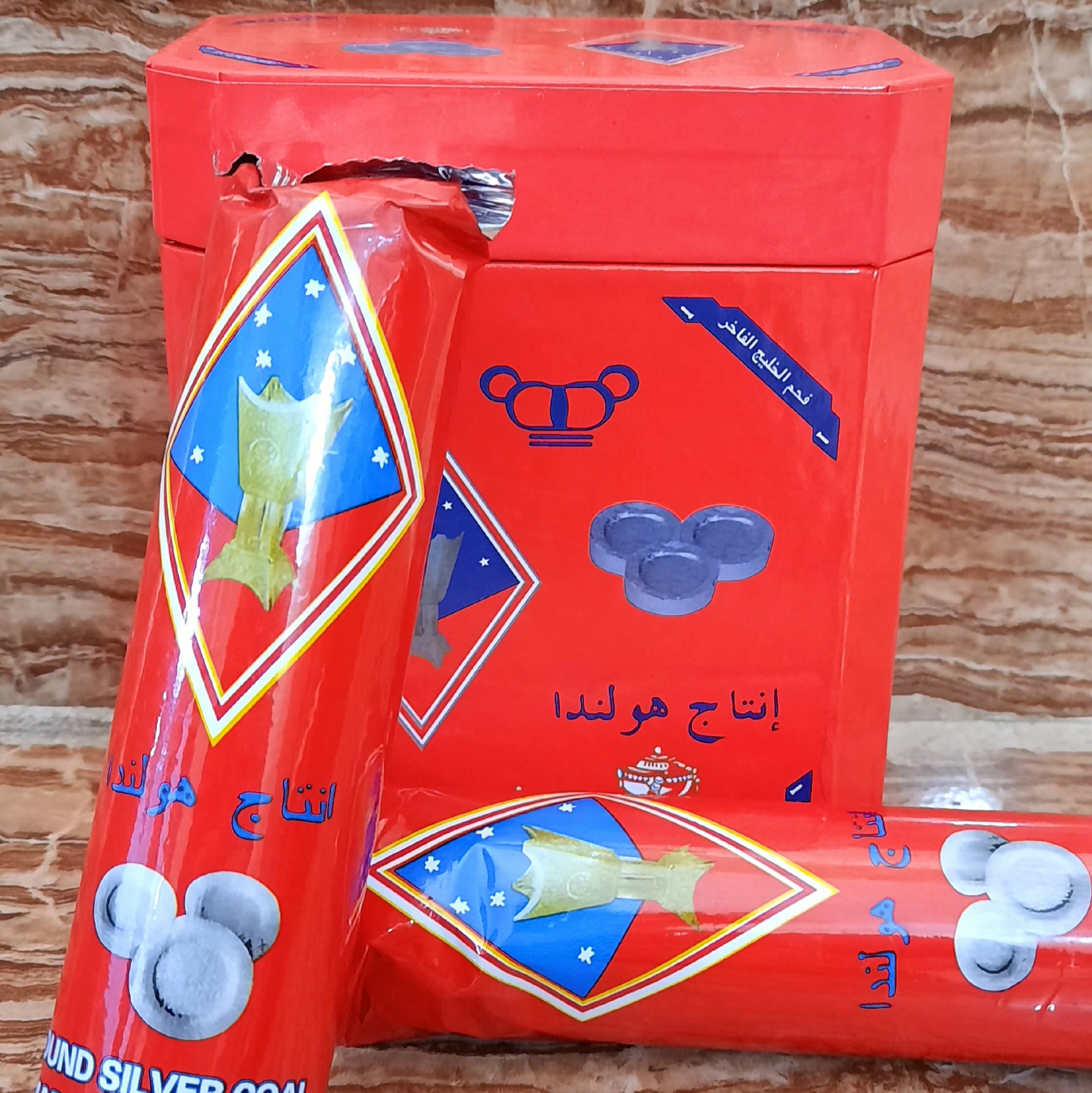 زغال بخور و قابل استفاده برای قلیان