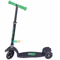 اسکوتر کودک 3 چرخ چراغدار میکرو مشکی