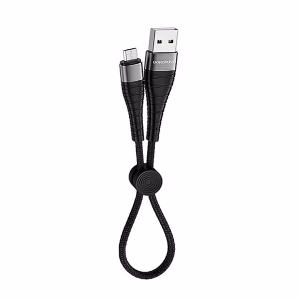 کابل USB به MicroUSB پاوربانکی بروفون مدل BX32 طول 25cm