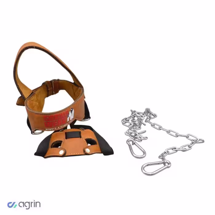 تسمه گردن چرمی گوریل
