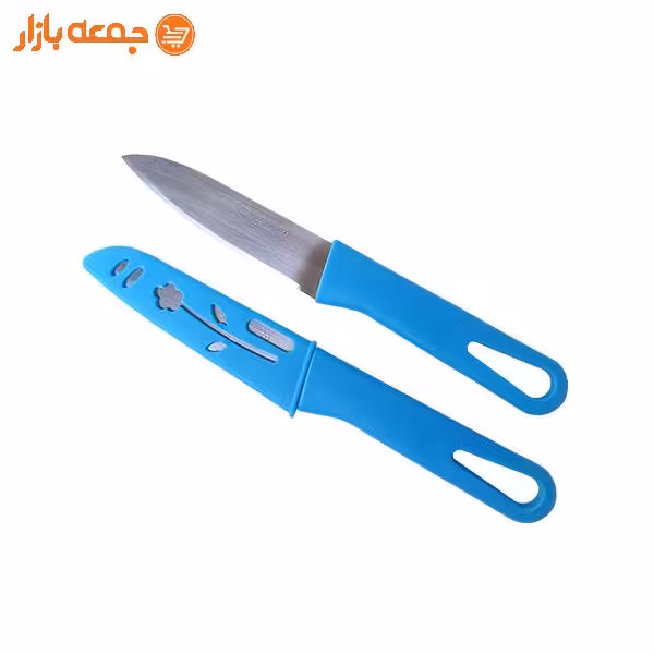 چاقو آشپزخانه غلاف دار رنگی