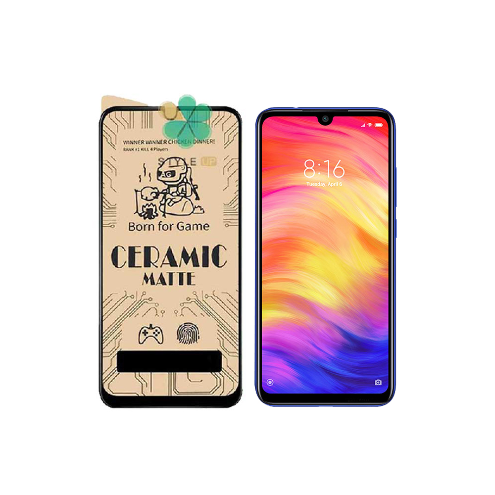 گلس سرامیکی مات گوشی شیائومی Xiaomi Redmi Note 7 Pro