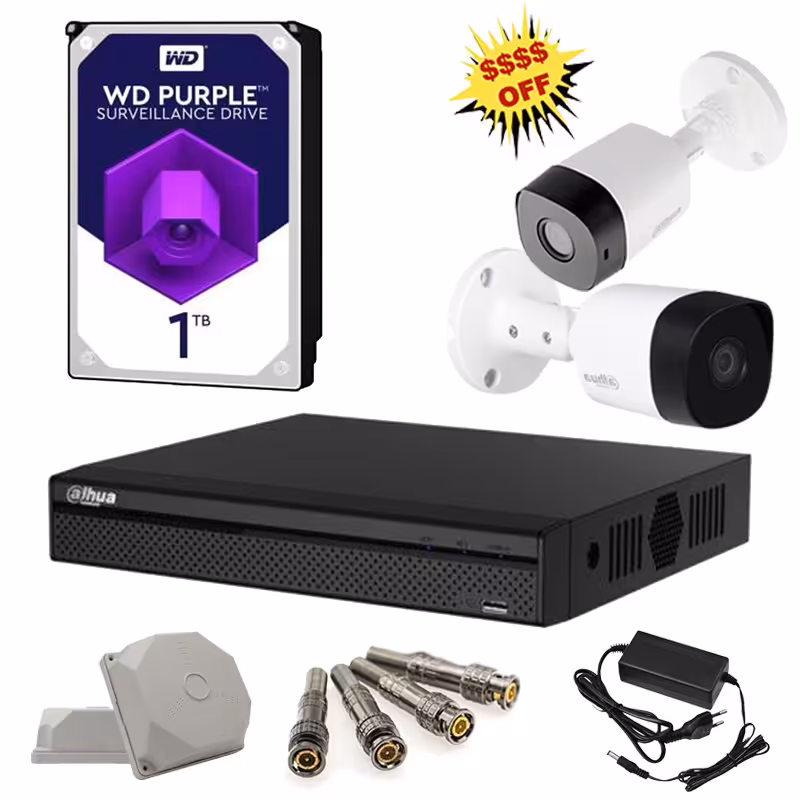 پکیج دوربین مداربسته B2A41p