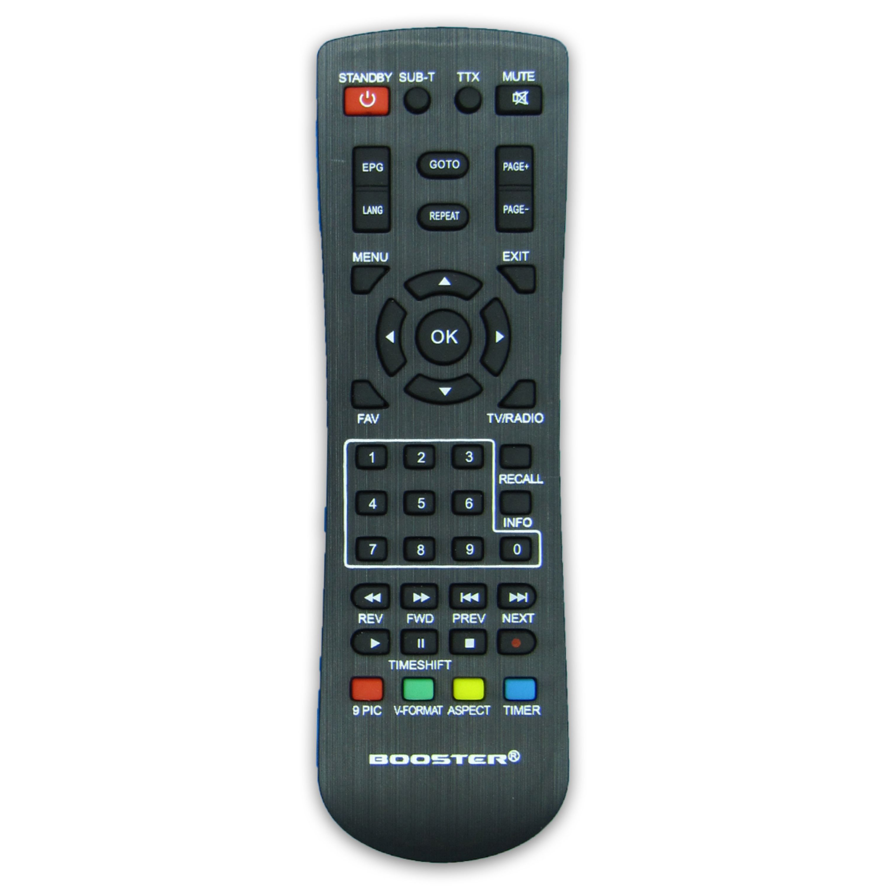 کنترل گیرنده دیجیتال بوستر BOOSTER