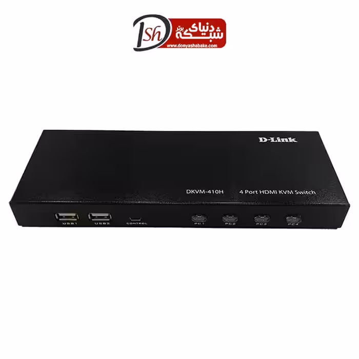 سوییچ 4 پورت دی لینک مدل DKVM-410H - دنیای شبکه برتر