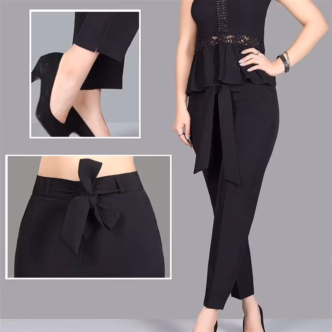 شلوار پارچه ای قد 95 