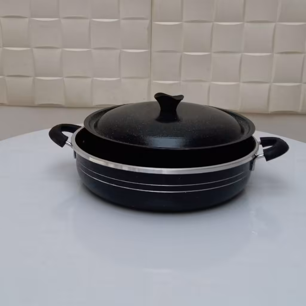 تابه سایز بزرگ 36 تابه ماهیتابه گرانیت سایز36 سی و شش تابه ماهیتابه دودسته سایز 36گرانیت
