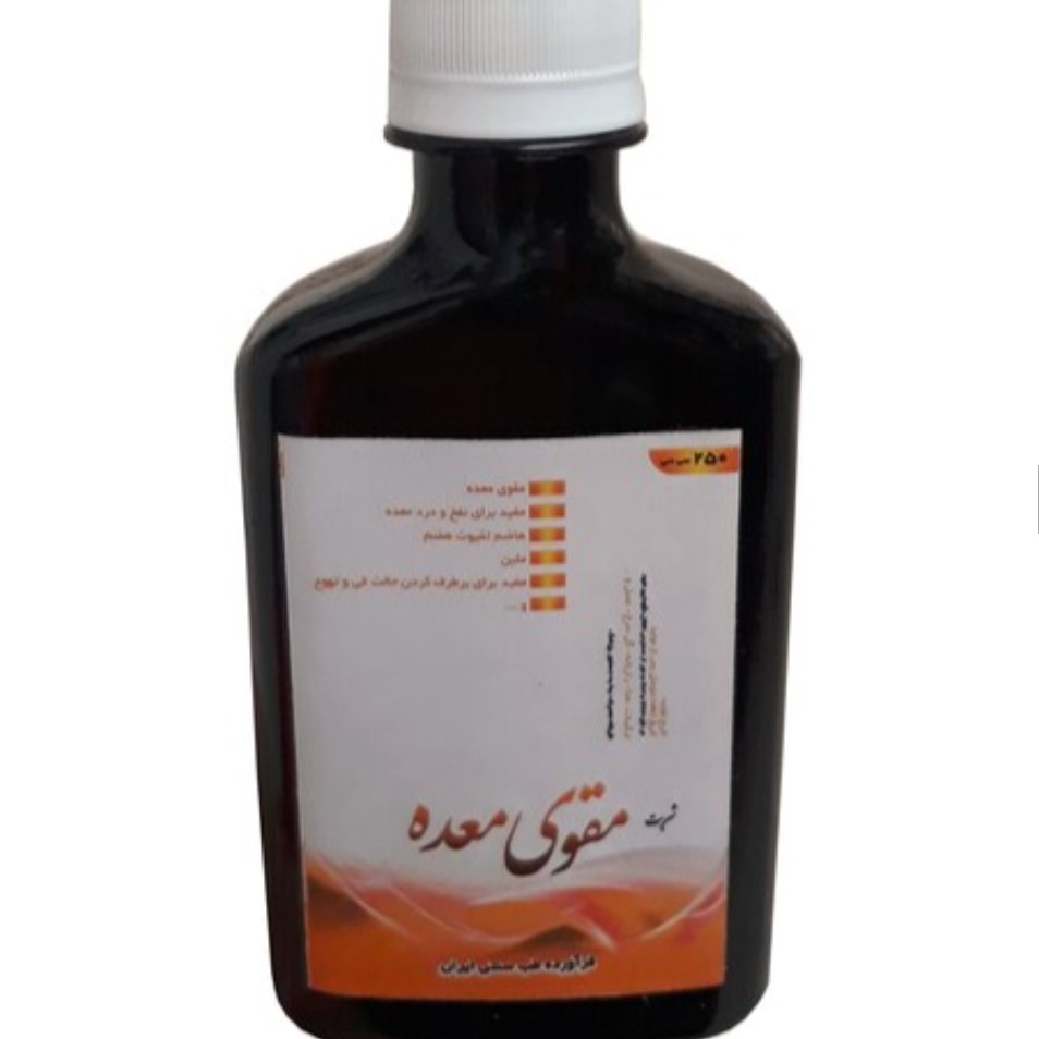 شربت مقوی معده ترکیب گیاهی نعنا  رازیانه  گل سرخ   عسل