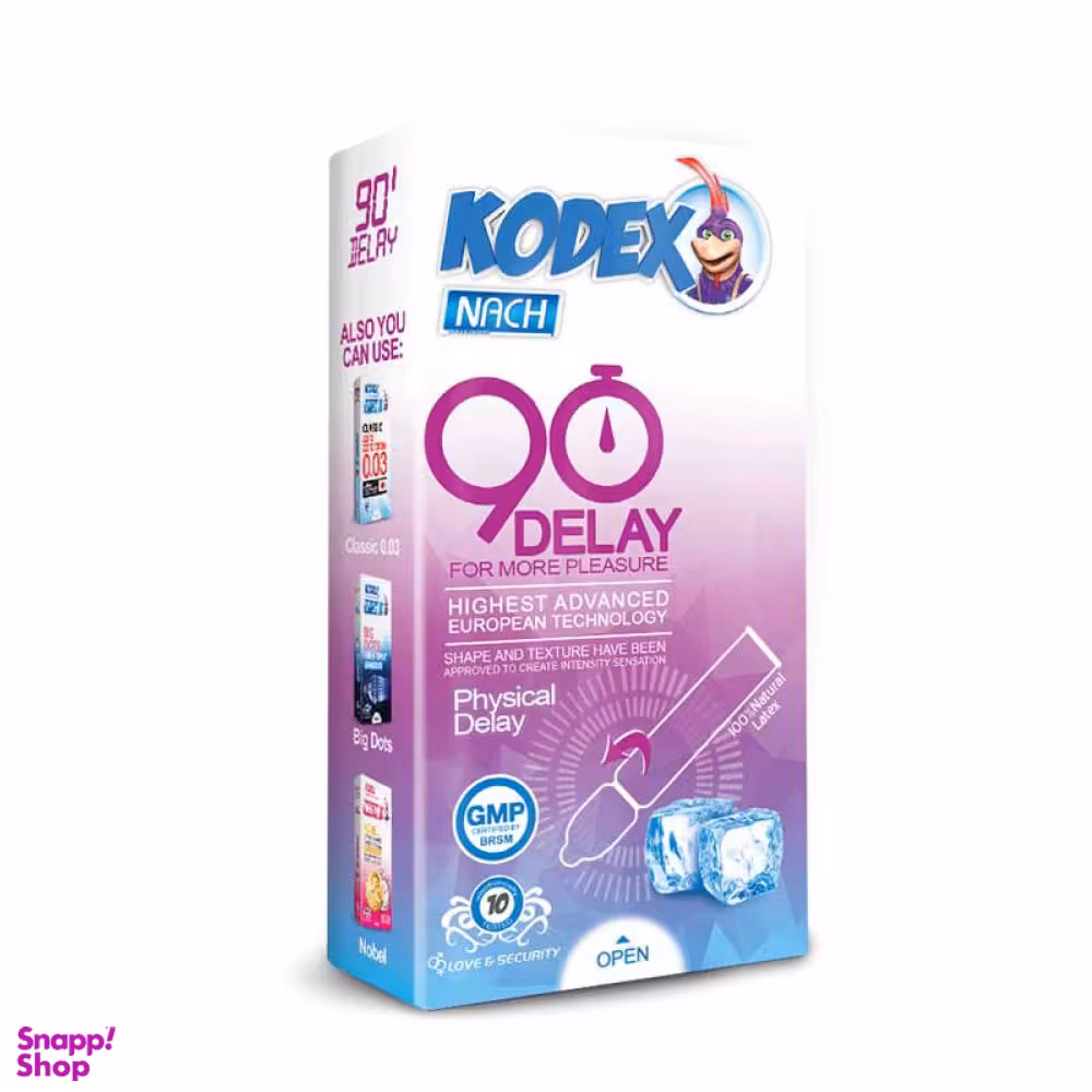 کاندوم تاخیری ناچ کدکس (Nach Kodex) مدل 90 Delay
