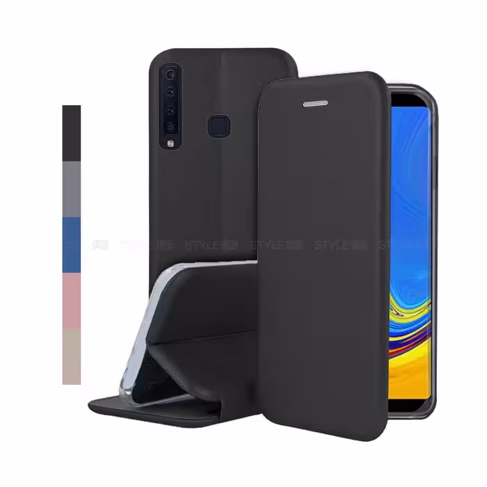 کیف کلاسوری چرمی گوشی سامسونگ Galaxy A9 2018 / A9s