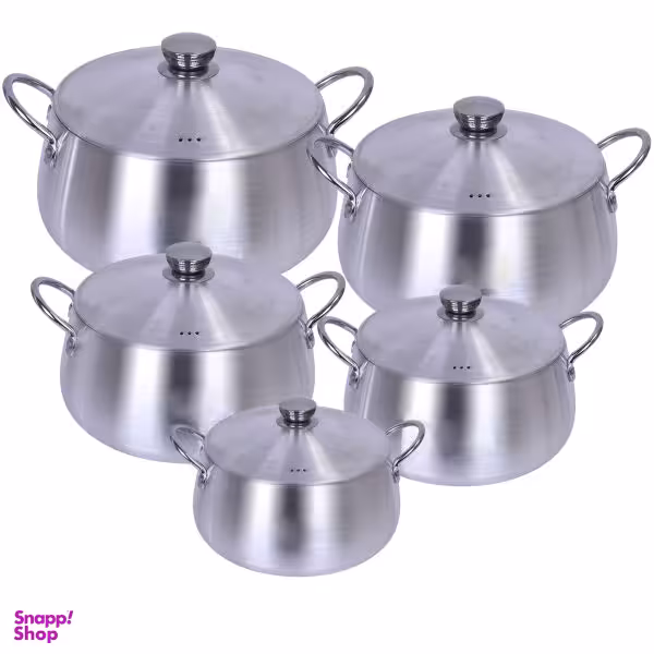 سرویس قابلمه 10 پارچه مدل بادی Cas