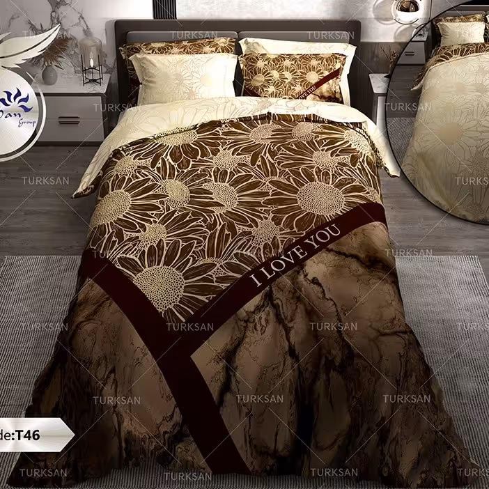 روتختی دونفره دو رو طرحدار  ترکسان طرح T46