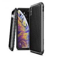 قاب ایکس دوریا طرح فیبرکربن آیفون X-Doria Defense Lux Case iPhone X/XS