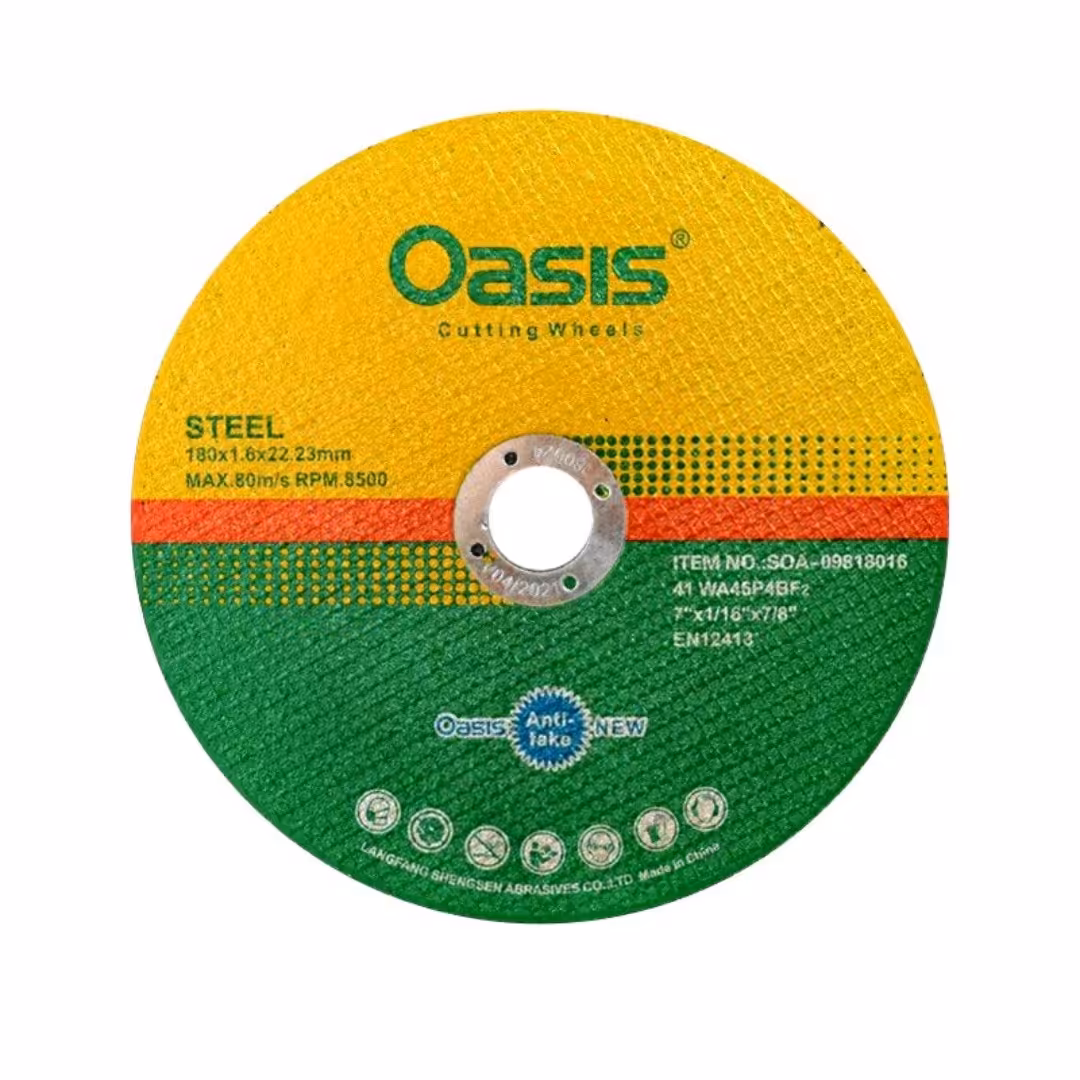 سنگ برش استیل بر آهن 180 اوسیس oasis  ( ارسال رایگان ابزار حسین)
