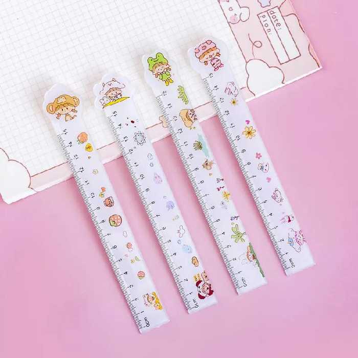 خط کش فانتزی طرح دختر 