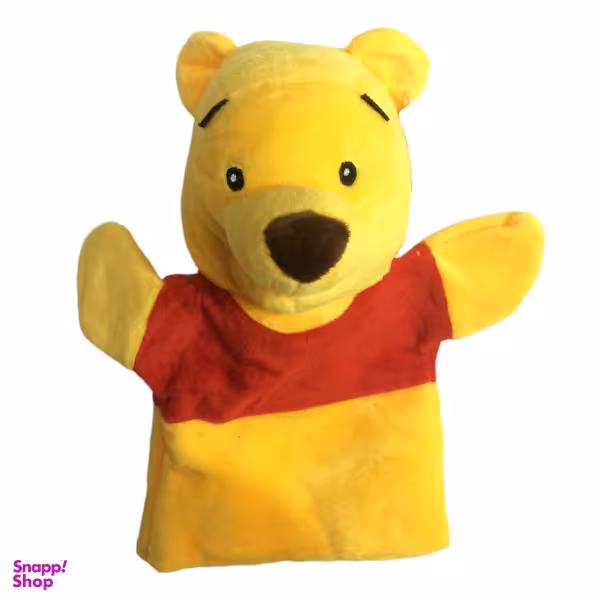عروسک نمایشی مدل Poo Bear ارتفاع 25 سانتی متر