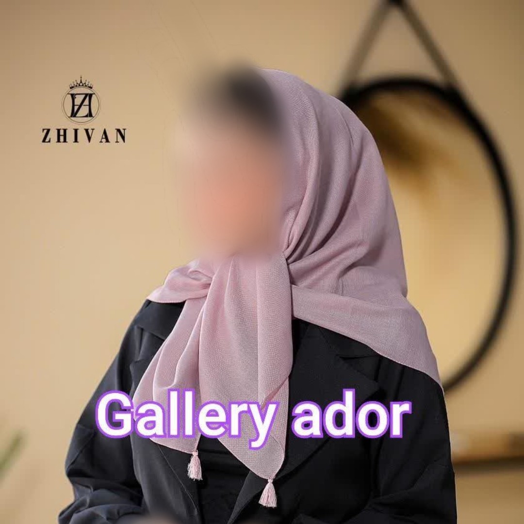 روسری نخی ساده قواره کوچک پاییزه منگوله دار با کیفیت در چندین رنگ