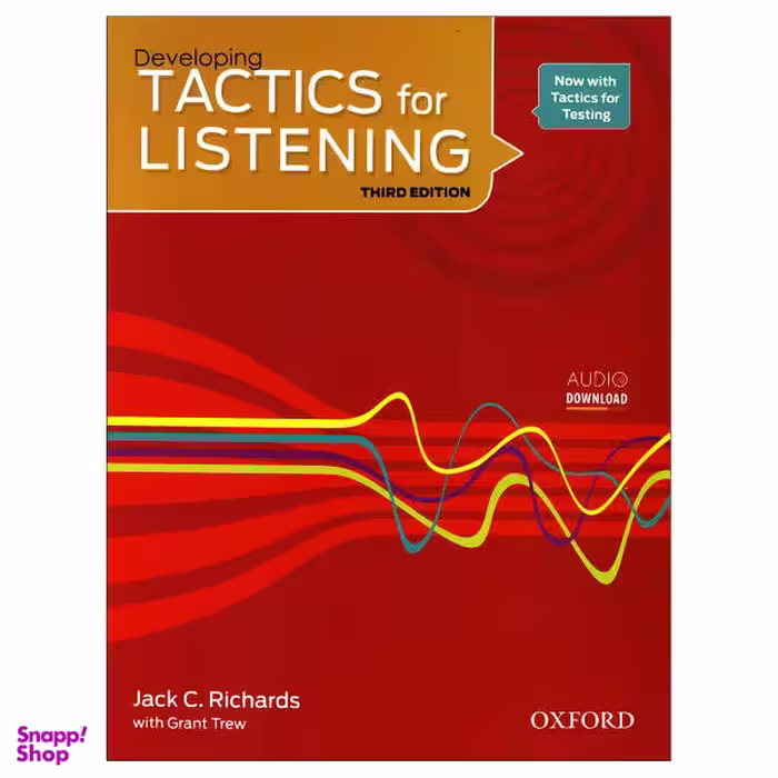 کتاب Developing Tactics For Listening اثر jack c.richards نشر زبان مهر