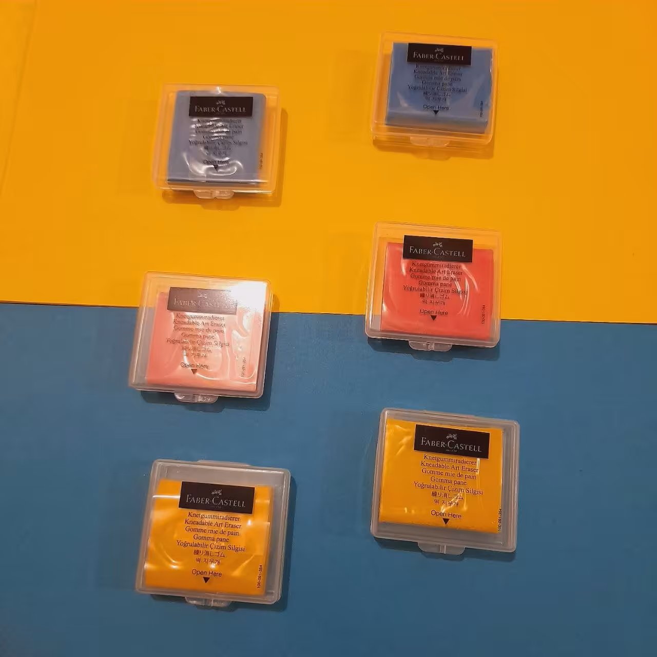 پاک کن خمیری قاب دار فابرکاستل