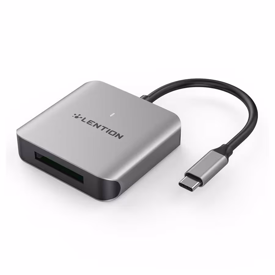 قیمت و خرید رم ریدر و کارت خوان USB-C لنشن مدل C9CR | یاس ارتباط