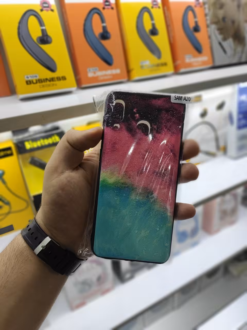 کاور طرح دار 13 مناسب برای گوشی موبایل samsung A20