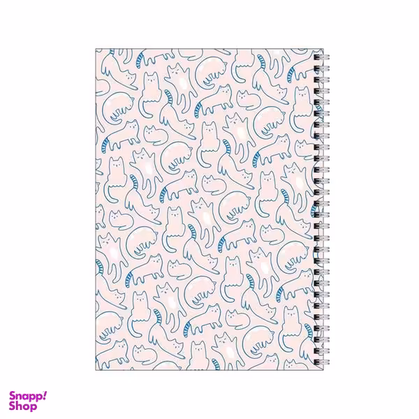 دفتر مشق 50 برگ بامبیلیپ طرح پترن گربه کد 9025347