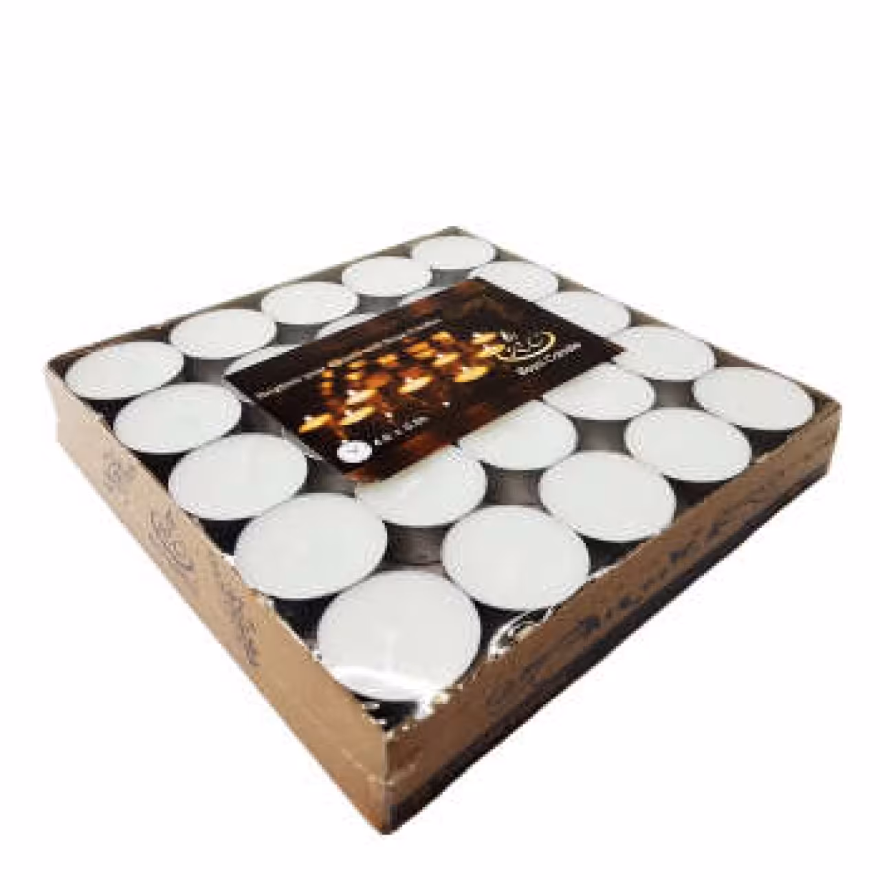 شمع وارمر سفید بسته 50 عددی