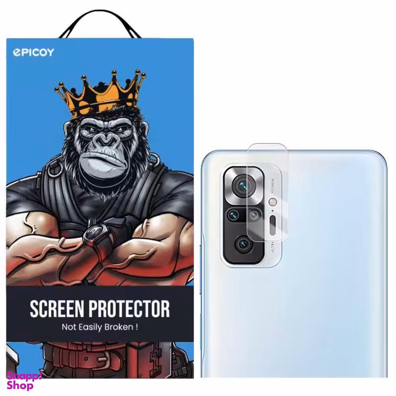 محافظ لنز دوربین اپیکوی مدل 3D-Clear مناسب برای گوشی موبایل شیائومی Redmi Note 10 Pro