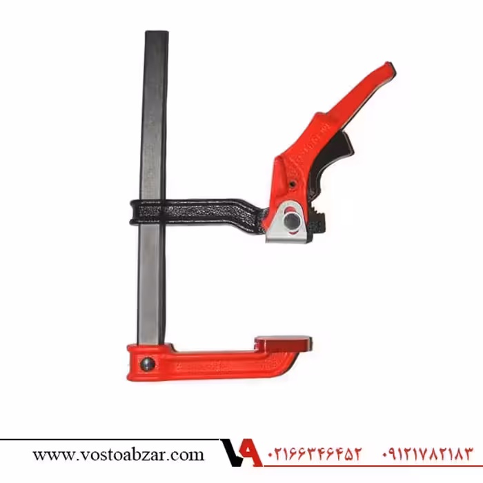 گیره اهرمی(لور کلمپ) 20 مدریت فک فولادی مدل LC-S