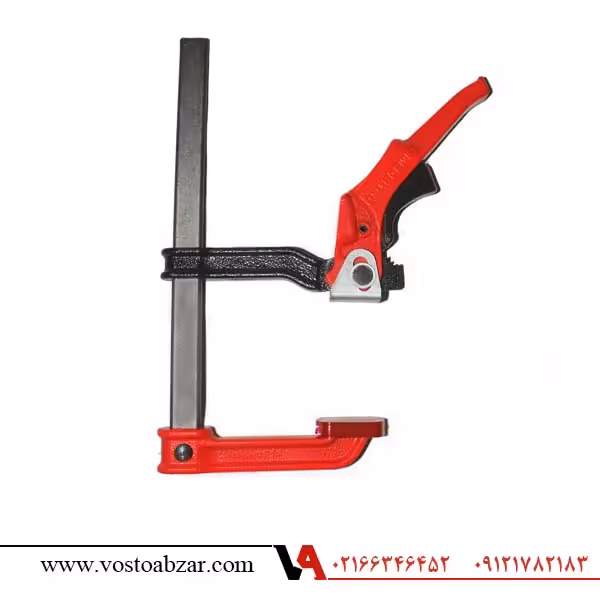 گیره اهرمی(لور کلمپ) 20 مدریت فک فولادی مدل LC-S