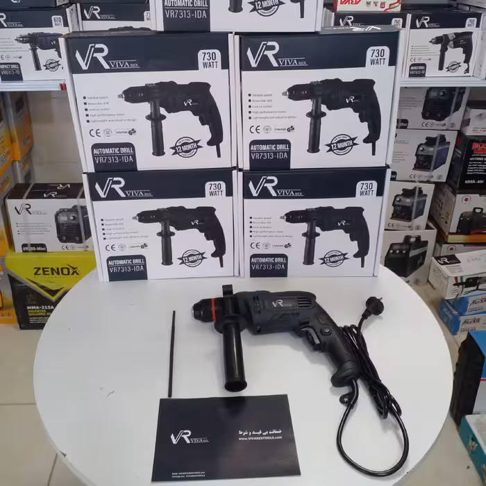 دریل برقی  730واتسه نظام اتوماتیک ویوا رکس