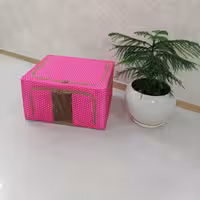 باکس لباس اسکلت فلزی صورتی سایز4