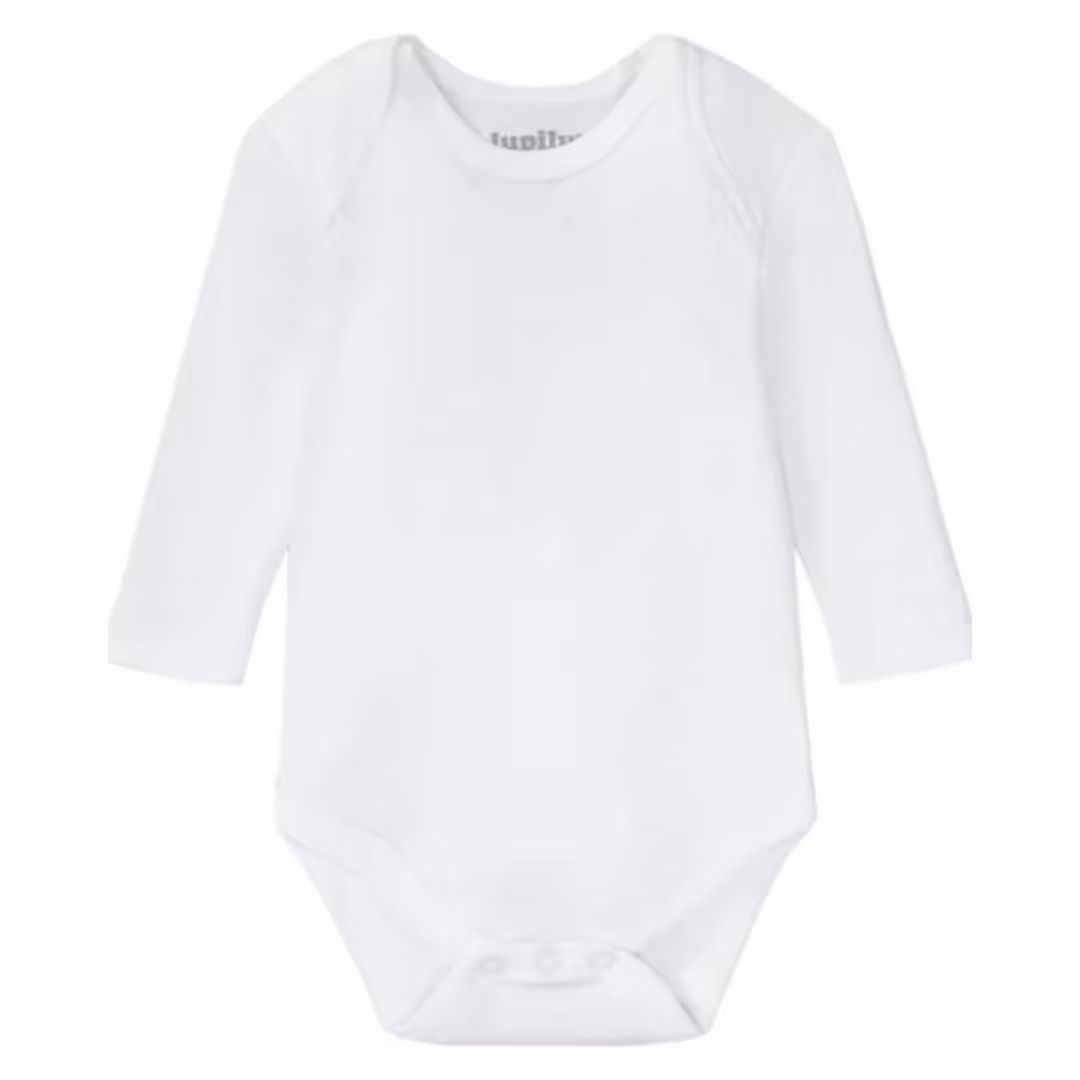  بادی(زیر دکمه) سفید نوزادی بیمارستانی لوپیلو lupilu آلمان ، سایز 0 تا 2 ماه و 2 تا 6 ماه(ارسال رایگان)