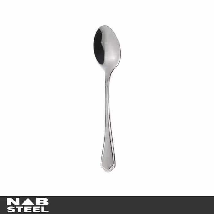 قاشق چای خوری ناب استیل 6 پارچه مدل ونیز استیل مات