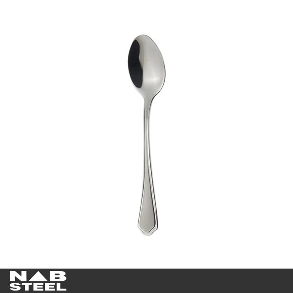 قاشق چای خوری ناب استیل 6 پارچه مدل ونیز استیل مات