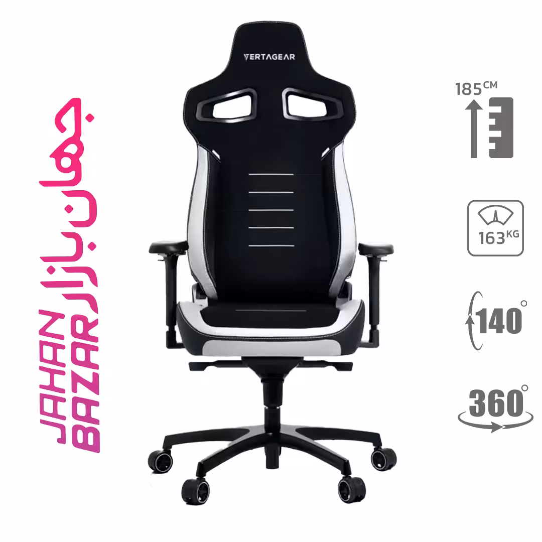 صندلی گیمینگ ورتاگیر Vertagear PL4800 Black White RGB