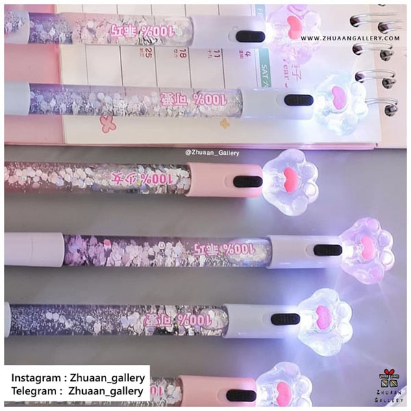 روان نویس آکواریومی چراغ دار پنجه گربه