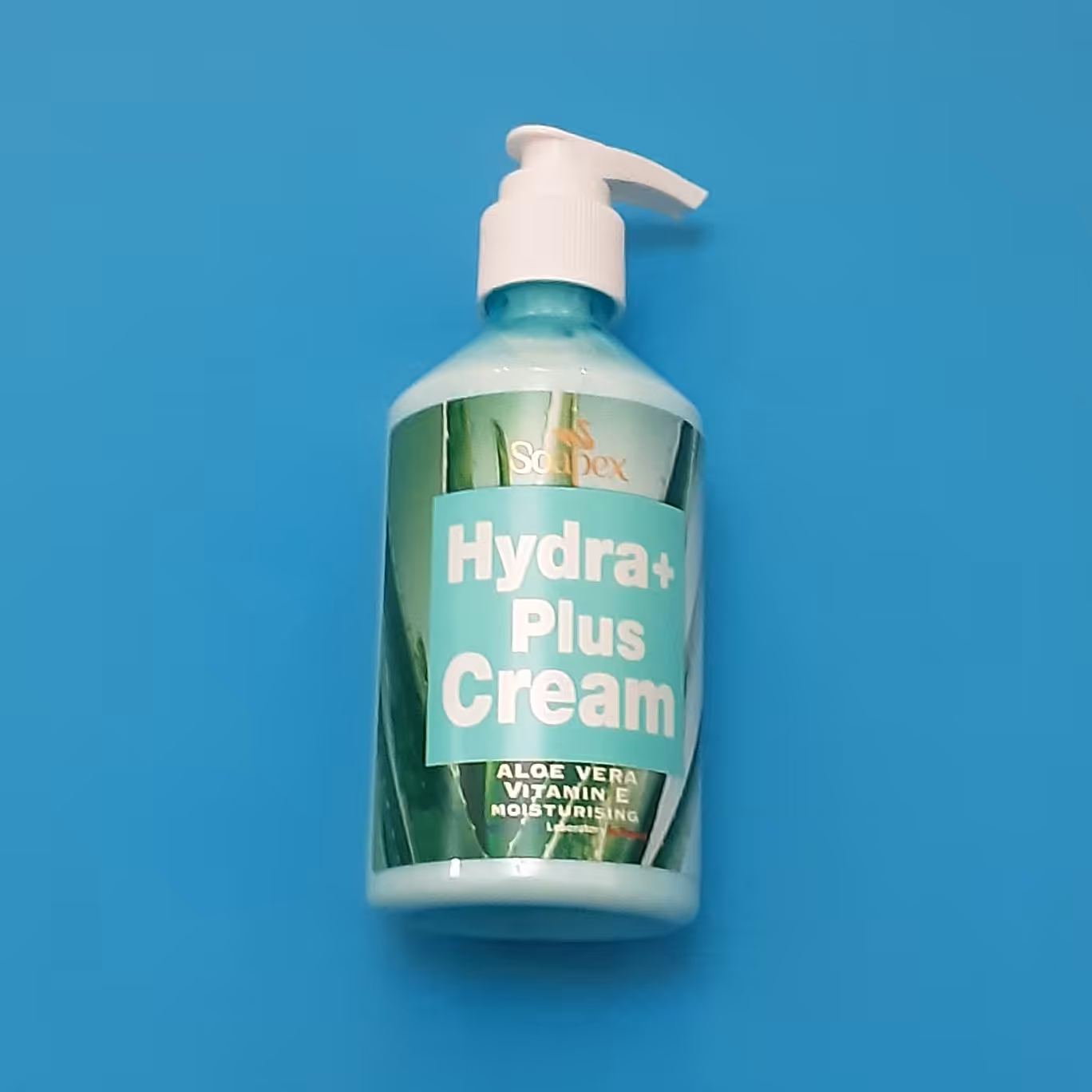 کرم آبرسان و مرطوب کننده دست و صورت.برند سوپکس.تحت لیسانس فرانسه.دارای عصاره آلوئه ورا و ویتامینE.حجم 250ml