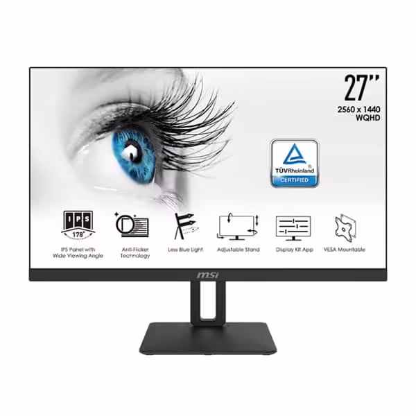 مانیتور ام اس آی مدل PRO MP271QP سایز 27 اینچ - پردیس پازار