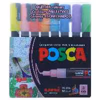 قیمت و خرید ماژیک 8 رنگ مدل اکلیلی پوسکا POSCA