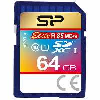 کارت حافظه SD سیلیکون پاور  با ظرفیت 64 گیگابایت