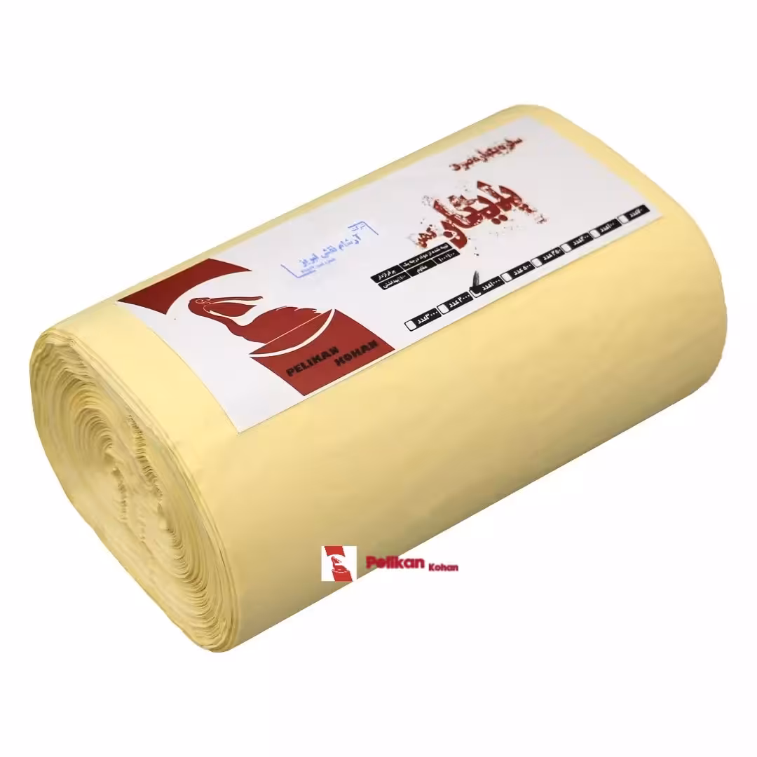 سفره یکبار مصرف پلیکان مدل لیموئی رول 1000 عددی