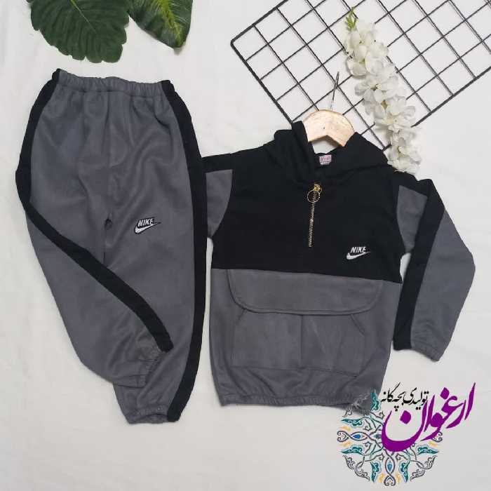 هودی شلوار اسپرت بچگانه مخمل سوییت