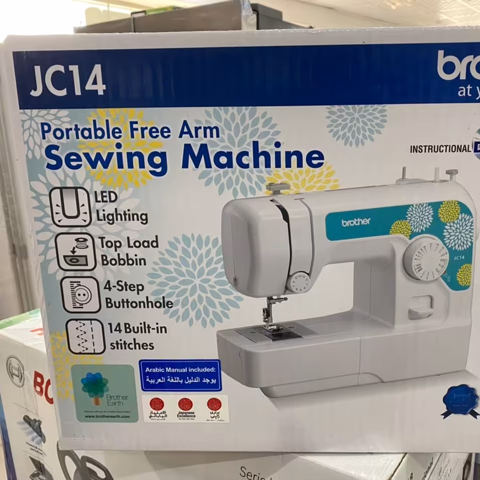 چرخ خیاطی برادر مدل jC14_3p
