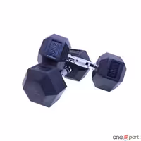 دمبل شش ضلعی 20 کیلوگرم بسته دو عددی