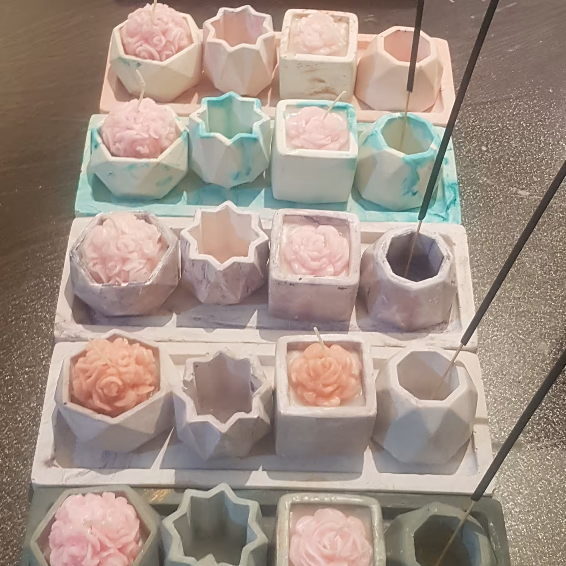 ست شمع مینیاتوری