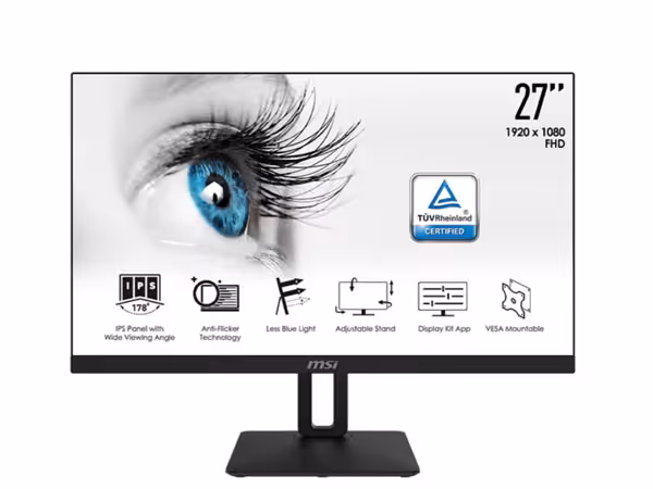 مانیتور ام اس آی مدل PRO MP271P سایز 27 اینچ