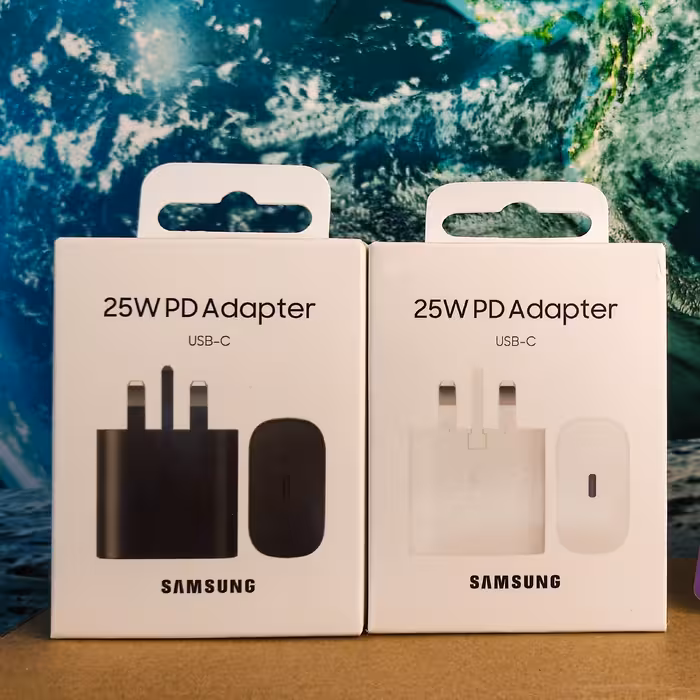آداپتور  سوپر فست شارژ 3پین 25وات سامسونگ 