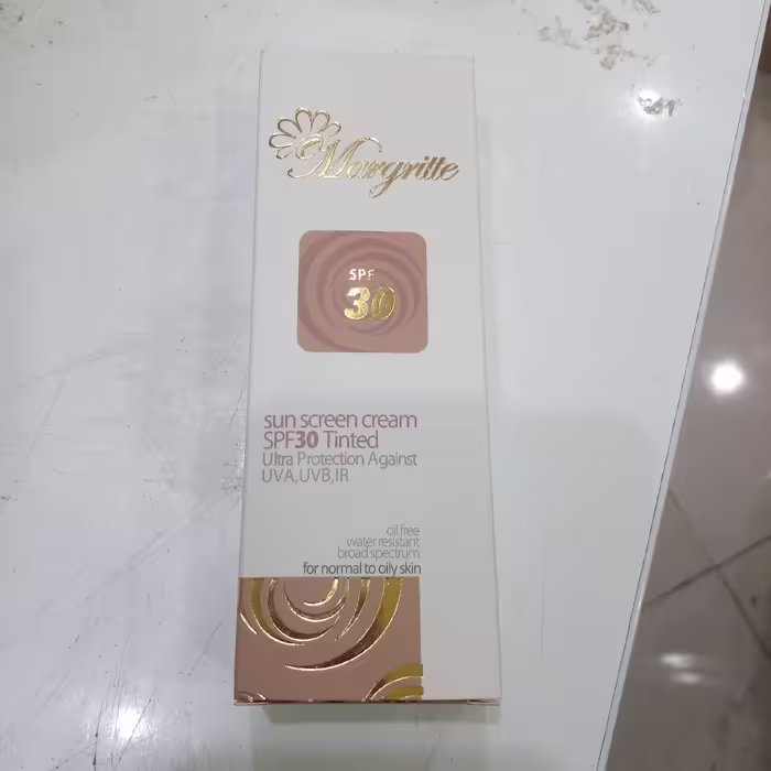 کرم ضد افتاب مارگریت رنگی بژ روشن1 (spf 30)حجم 65گرم شماره 1