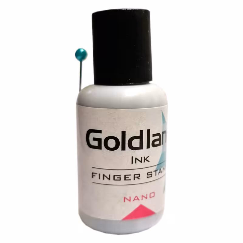 خرید جوهر استامپ نانو کوروش مشکی سری Goldland حجم 10 میل